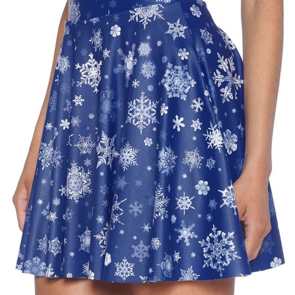 Snowfall skater skirt